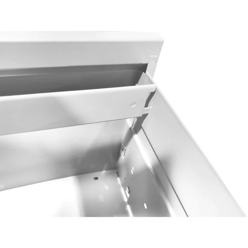 5 Drawer Metal Vertical File Cabinet with Lock Office Home Steel Vertical File Cabinet for A4 Legal/Letter Size