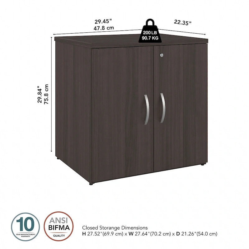 Studio C Office Storage Cabinet with Doors by Bush Business Furniture