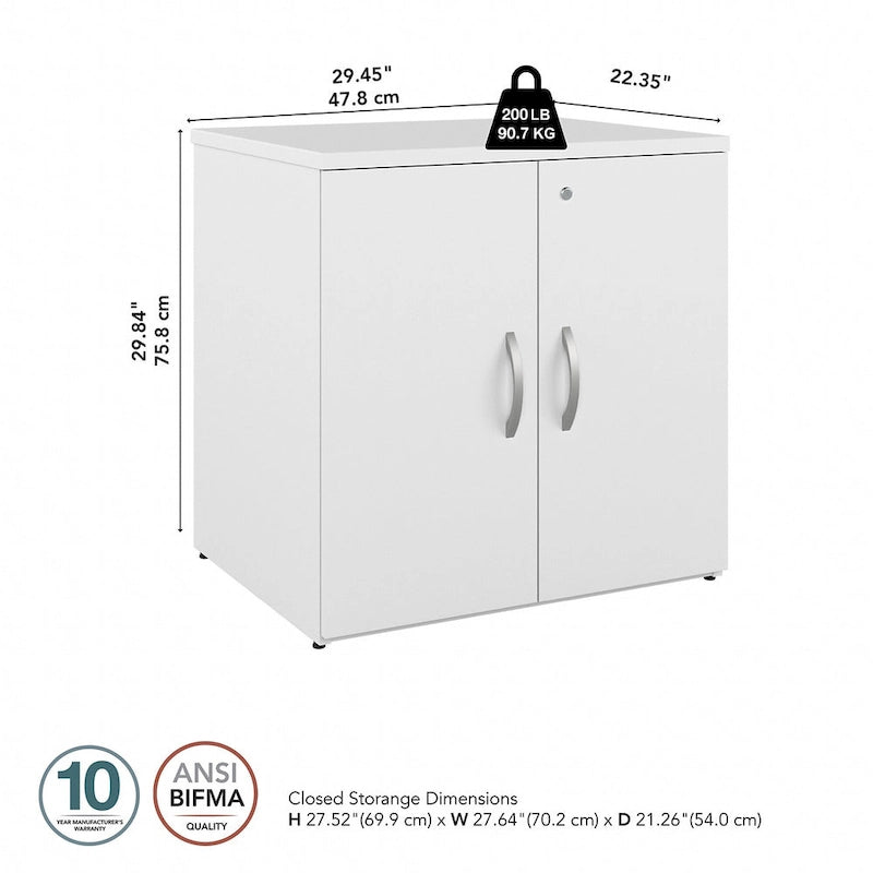Studio C Office Storage Cabinet with Doors by Bush Business Furniture