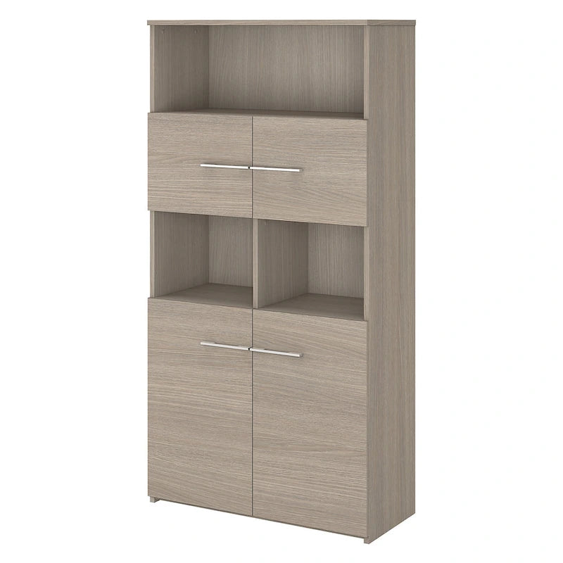 Office 500 5-shelf 4-door Bookcase by Bush Business Furniture