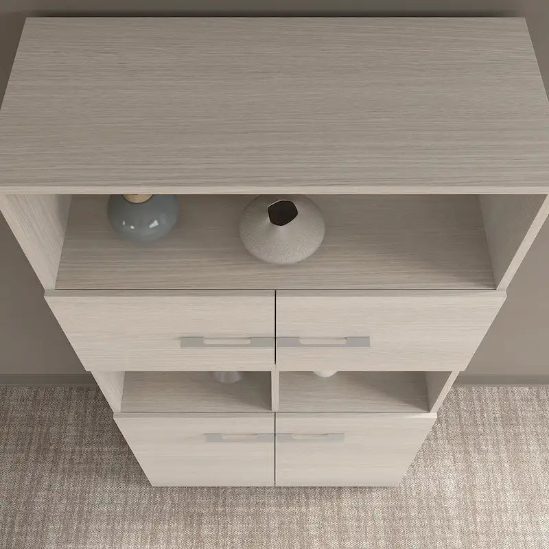 Office 500 5-shelf 4-door Bookcase by Bush Business Furniture