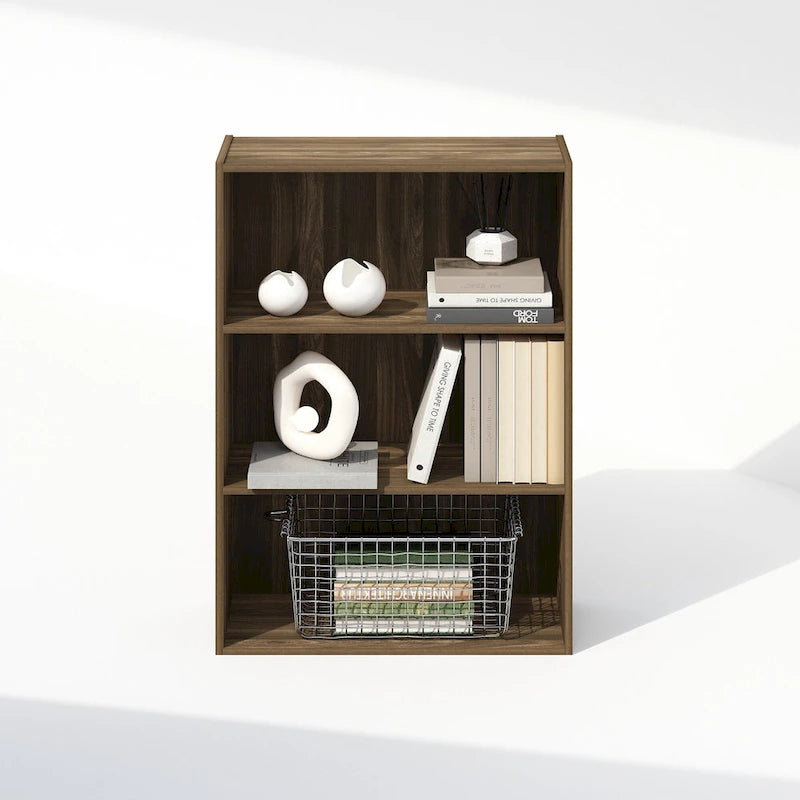 Furinno Simple Open Shelf, Bookcases, 3-Tier