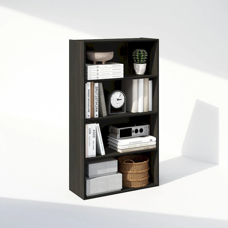 Furinno Simple Open Shelf, Bookcases, 4-Tier