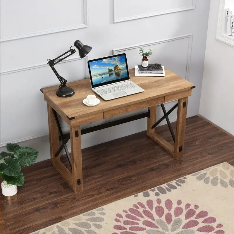 47.5 Writing Desk with Drawer