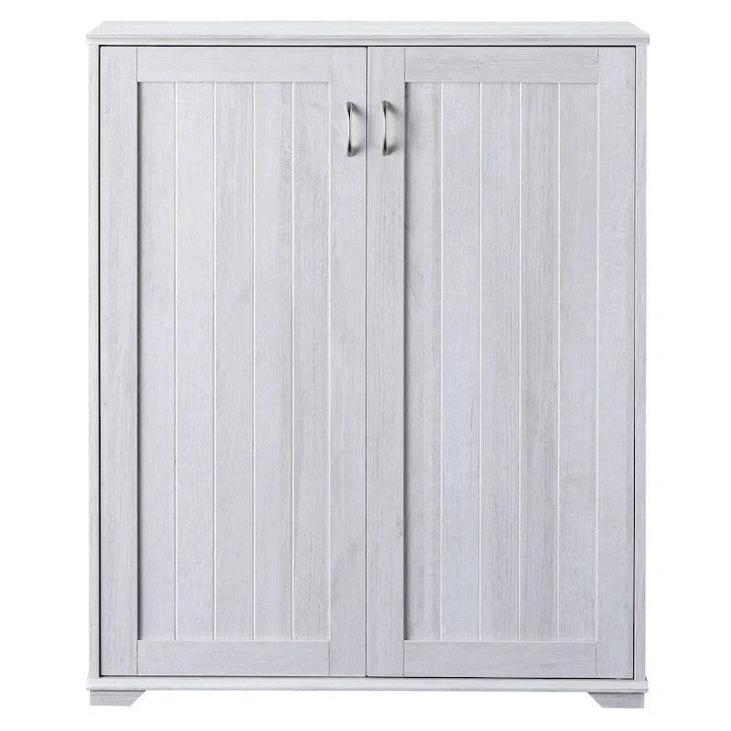 5-Shelf Shoe Cabinet with Double Doors