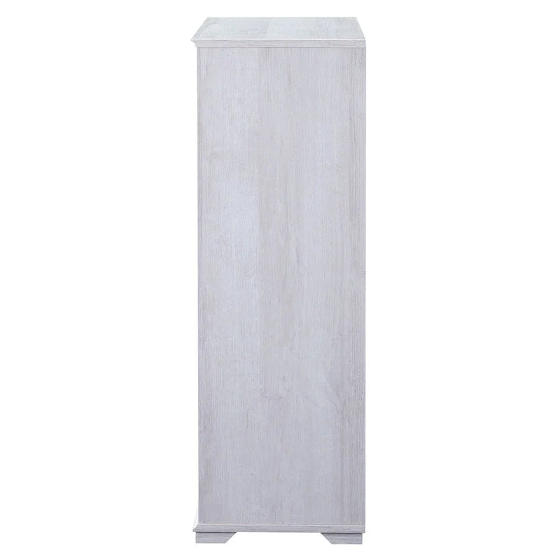 5-Shelf Shoe Cabinet with Double Doors
