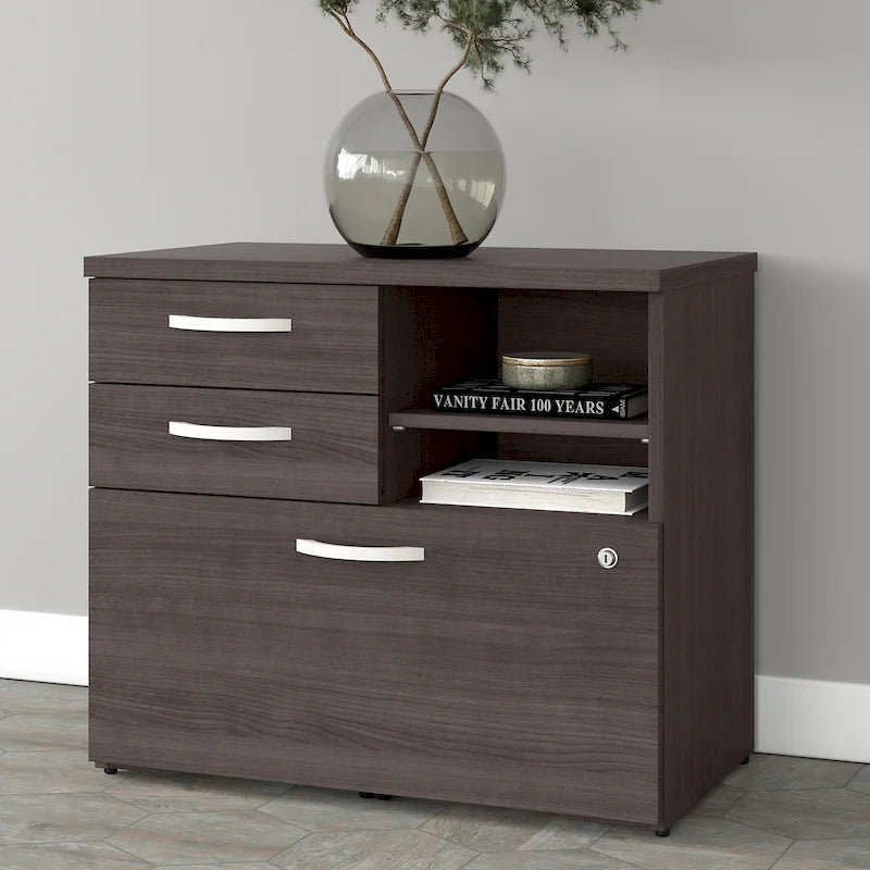 Studio A Storage Cabinet with Drawers by Bush Business Furniture