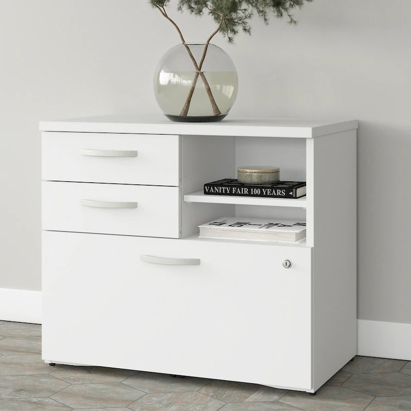 Studio A Storage Cabinet with Drawers by Bush Business Furniture
