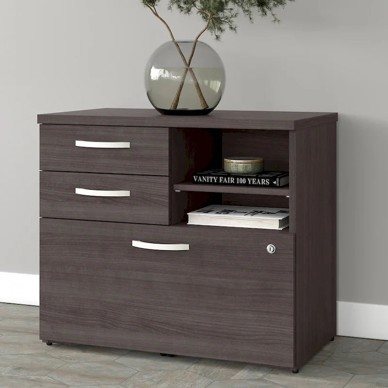 Studio A Storage Cabinet with Drawers by Bush Business Furniture