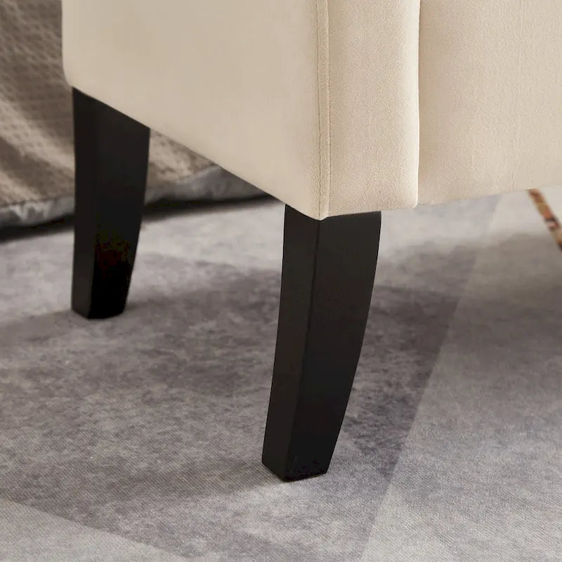 Aukfa Armed Storage Bench for Bedroom Entryway Living Room