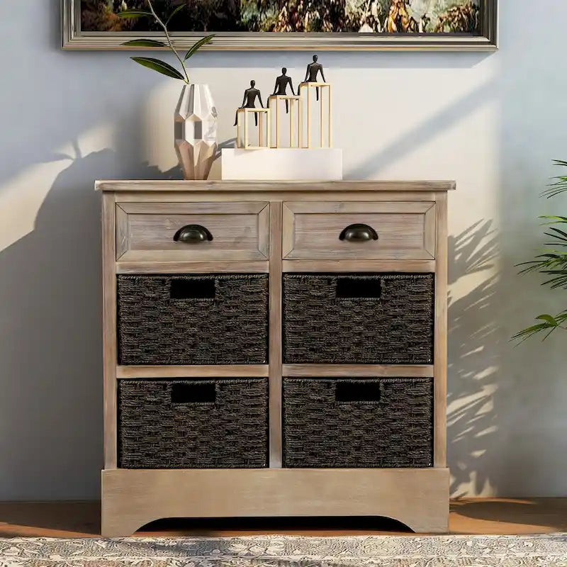 TREXM Rustic Storage Cabinet