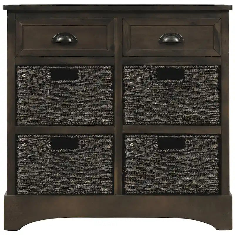 TREXM Rustic Storage Cabinet