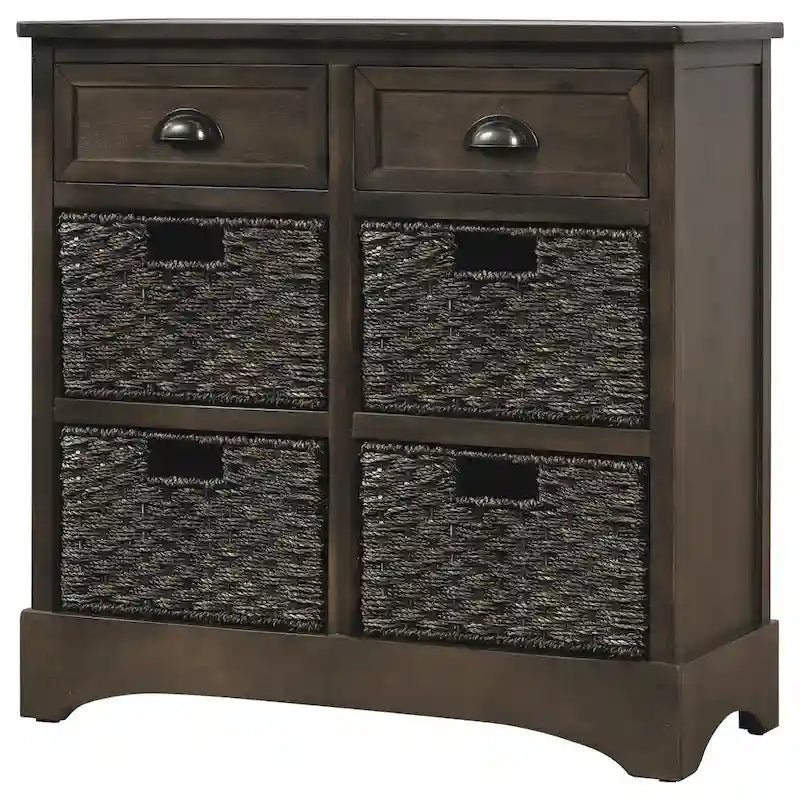 TREXM Rustic Storage Cabinet