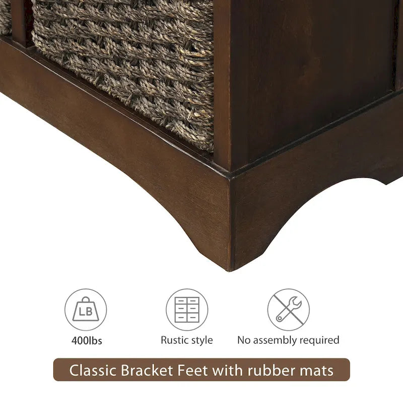 TREXM Rustic Storage Cabinet