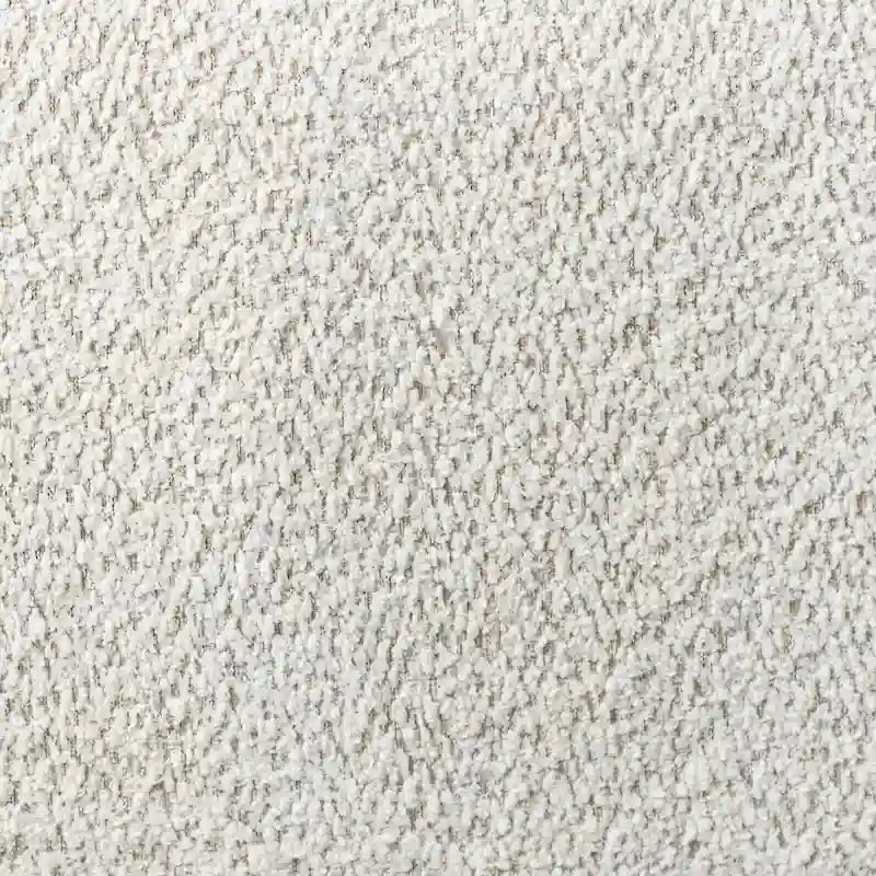 Modern Curved Arms Boucle Sofa with Kidney Style Seat