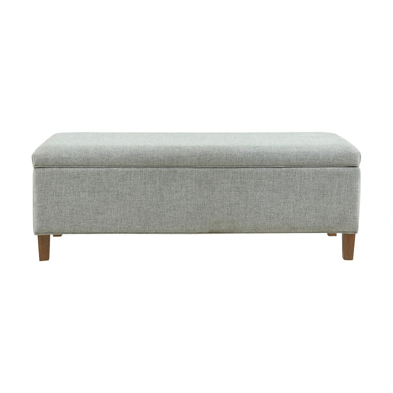 INK+IVY Marcie Blue Soft Close Storage Accent Bench