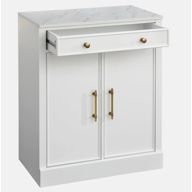 Lifestorey Monza 2-Piece Buffet Hutch Set