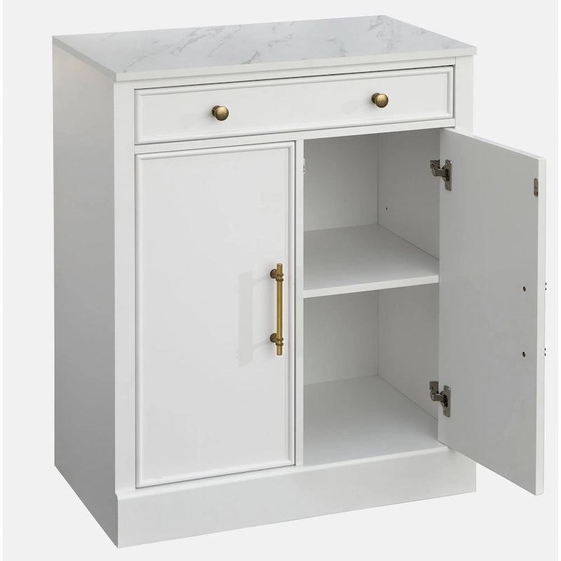 Lifestorey Monza 2-Piece Buffet Hutch Set