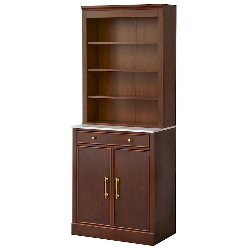 Lifestorey Monza 2-Piece Buffet Hutch Set