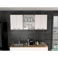 FM Furniture Yuma 150 Wall Cabinet, Two Close Cabinets