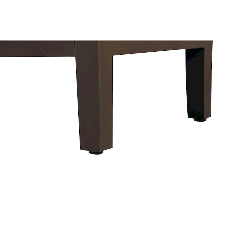 4 Door Wooden Sideboard Cabinet - N/A