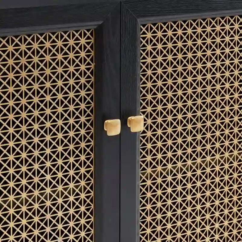 30.8 W Wood Buffets and Sideboards Storage Cabinet