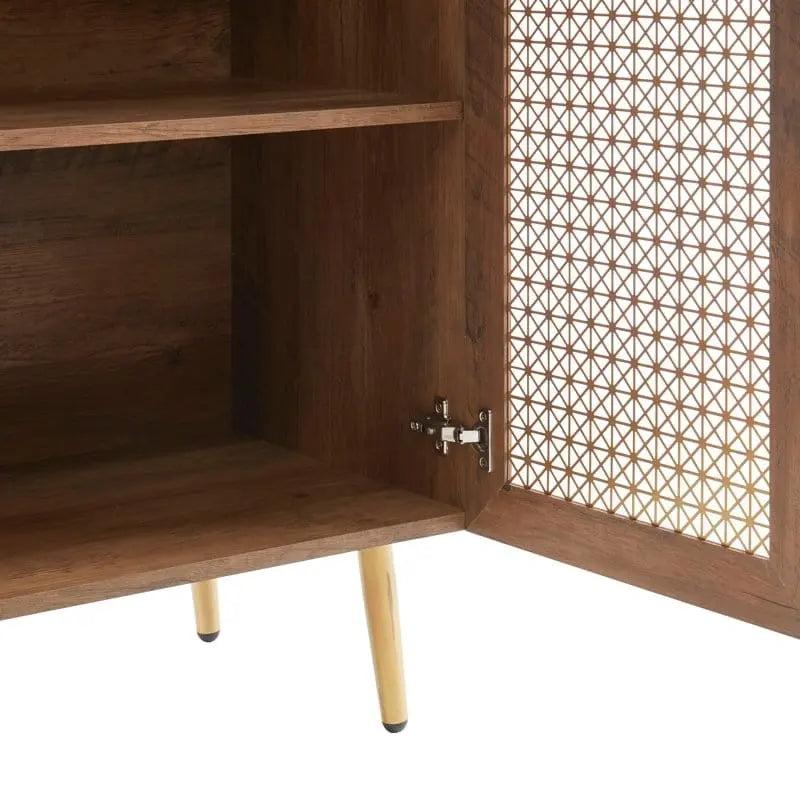 30.8 W Wood Buffets and Sideboards Storage Cabinet
