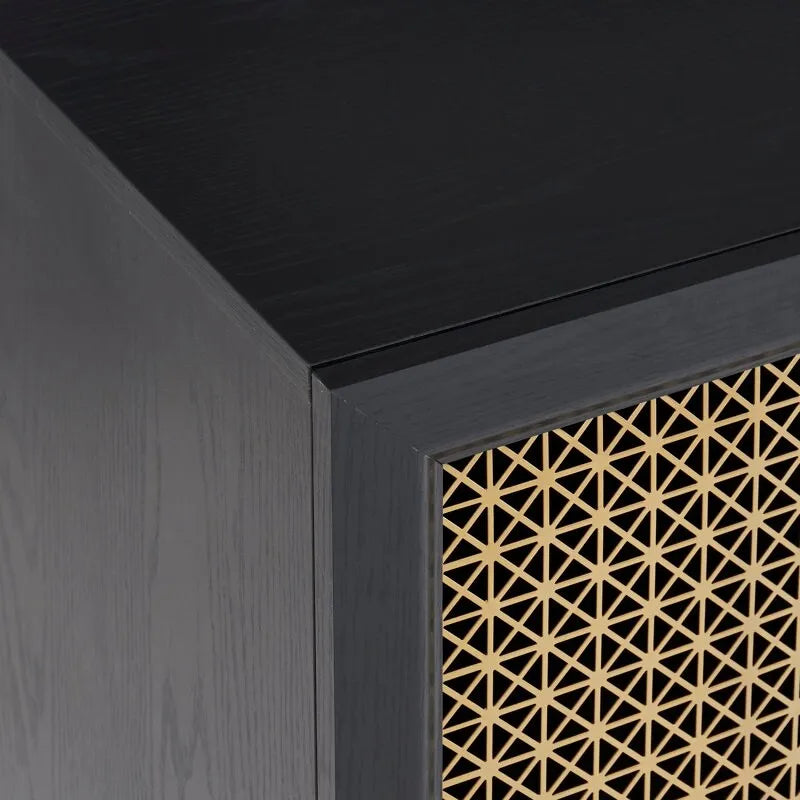 30.8 W Wood Buffets and Sideboards Storage Cabinet