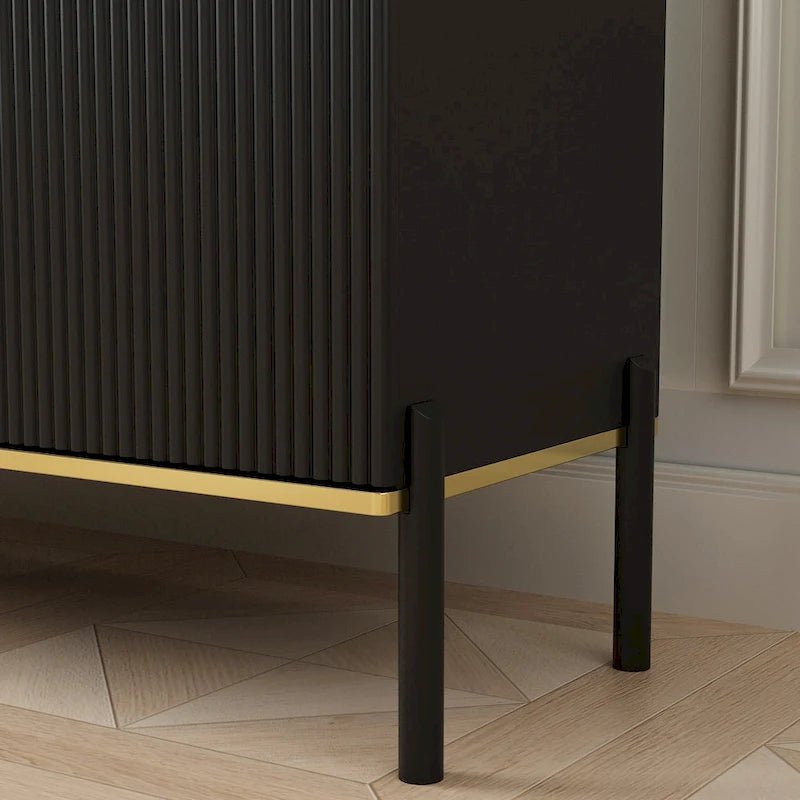 Timechee Kitchen Sideboard End Table Entry Accent Storage Cabinet