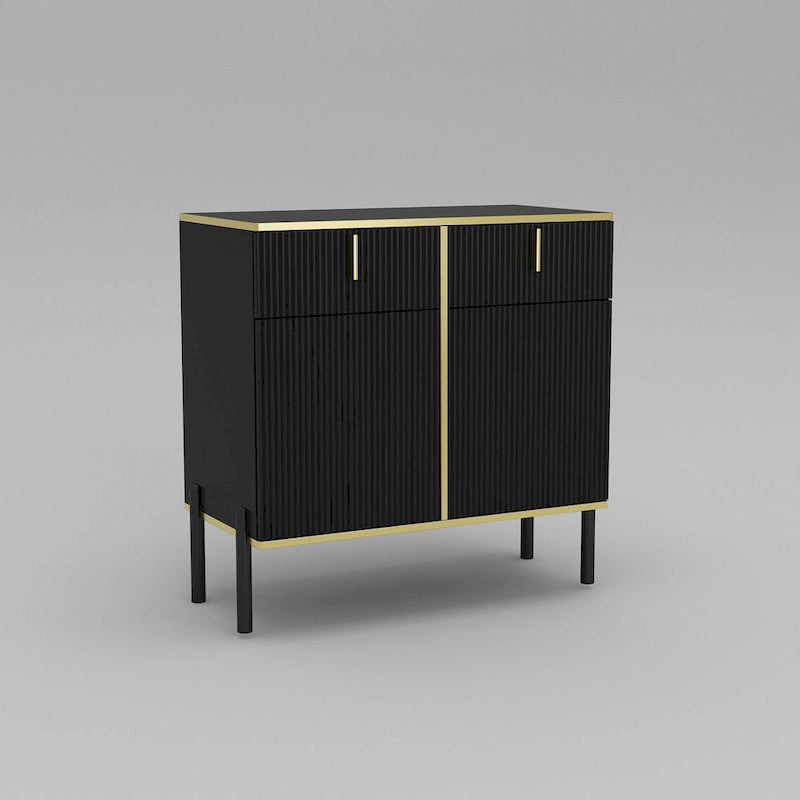 Timechee Kitchen Sideboard End Table Entry Accent Storage Cabinet