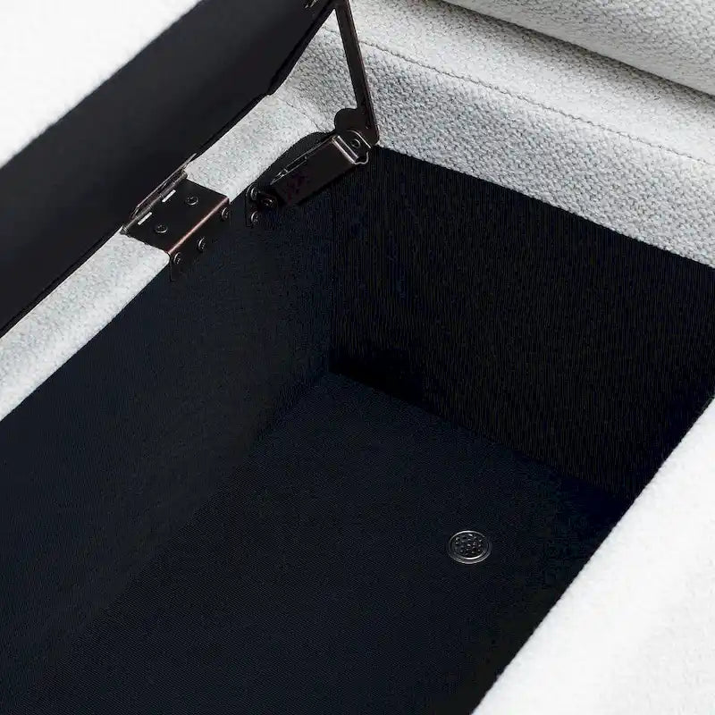 Elegant Upholstered Velvet Storage Bench