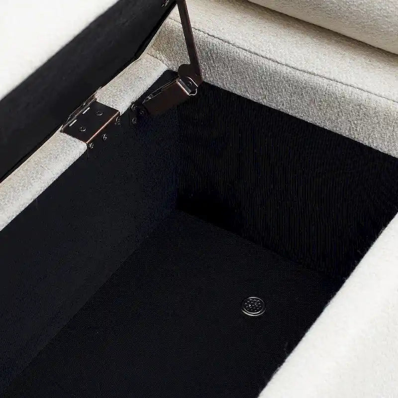 Elegant Upholstered Velvet Storage Bench