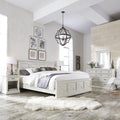 Homestyles Seaside Lodge Off-White King Bed Frame