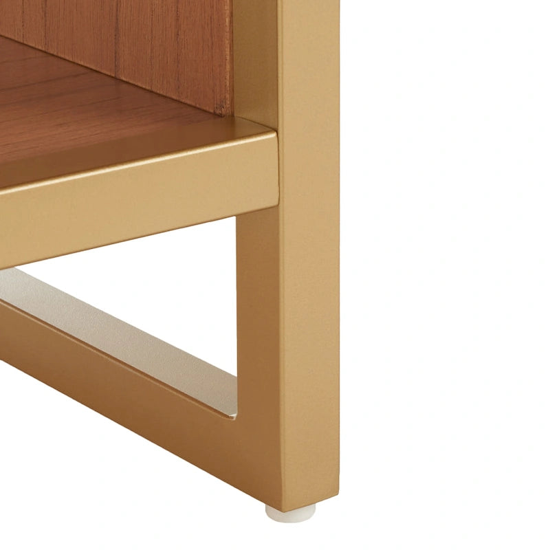 SAFAVIEH Mignon Open Shelf Bench withCushion - 42 W x 15 D x 18 H - 42Wx15Dx18H