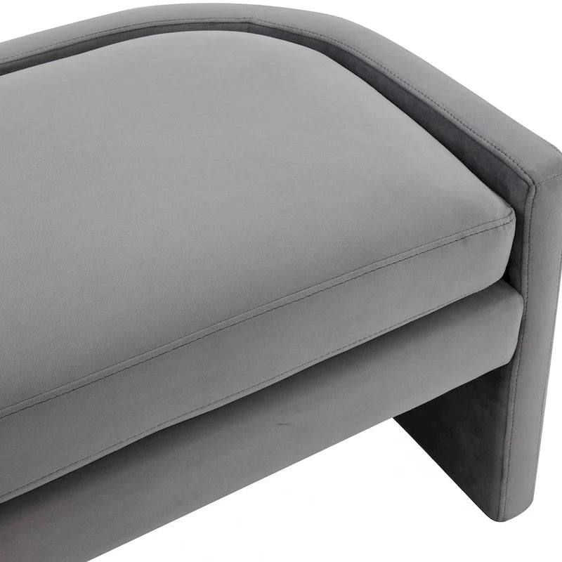 SAFAVIEH Couture Borghildur Curved Bench - 55Wx22Dx20H