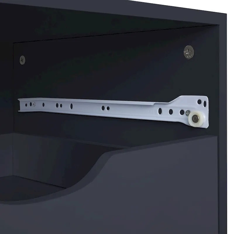 7- Drawer Office File Wooden Cabinet, for Home Office, Mobile File Cabinet, Mobile Storage Cabinet, Filing Storage Drawer