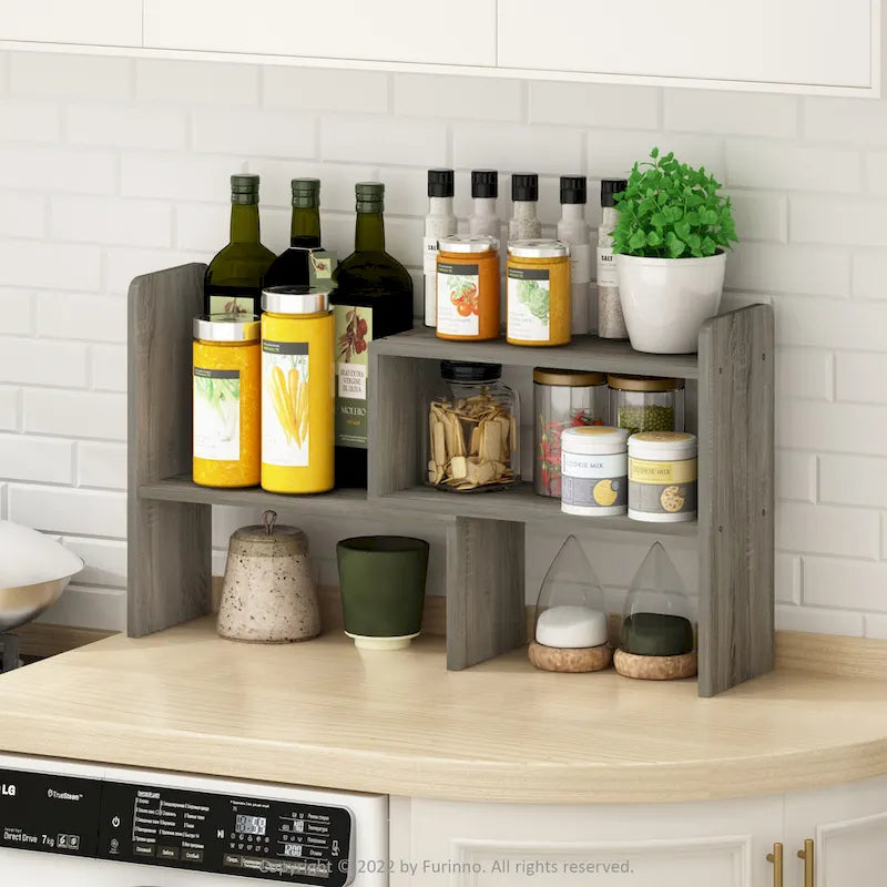 Furinno Classic Desk Top Organizer Bookshelf