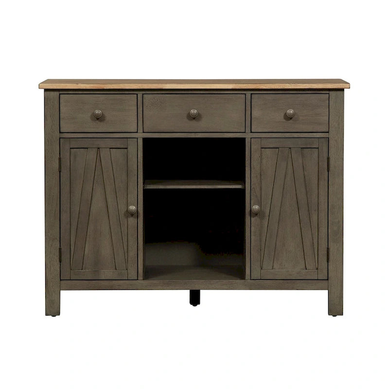 Lindsey Farm Gray and Sandstone Server