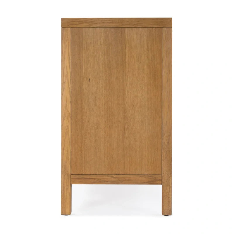 Antique Taupe 3-Drawer Wood Dresser