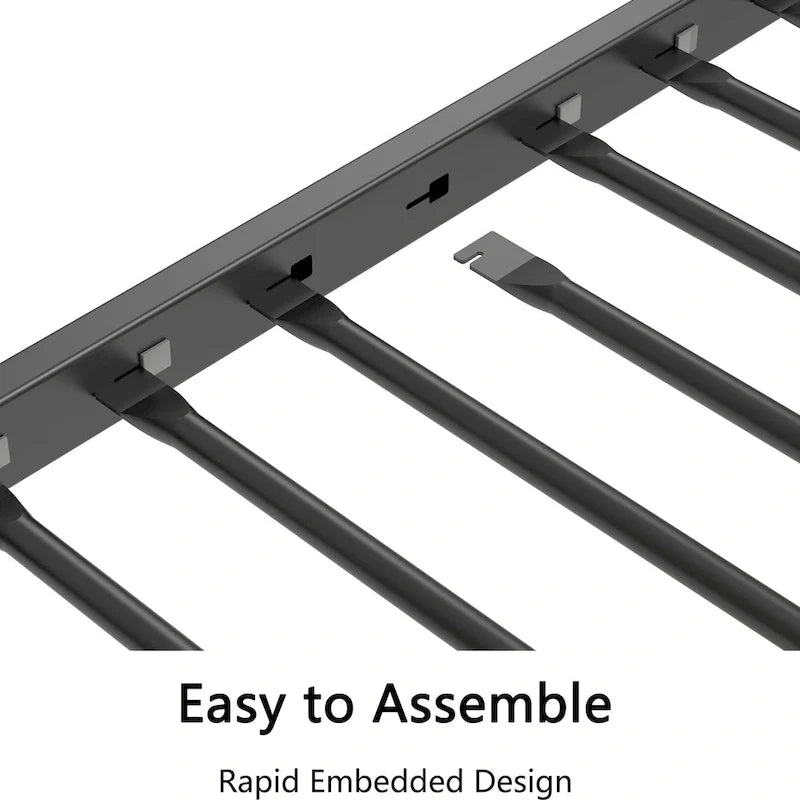 Black Metal Full over Full Bunk Bed