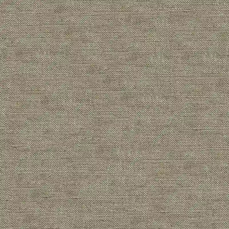 Linen Upholstered Loveseat with Black Legs