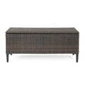 Rattan Storage Bench