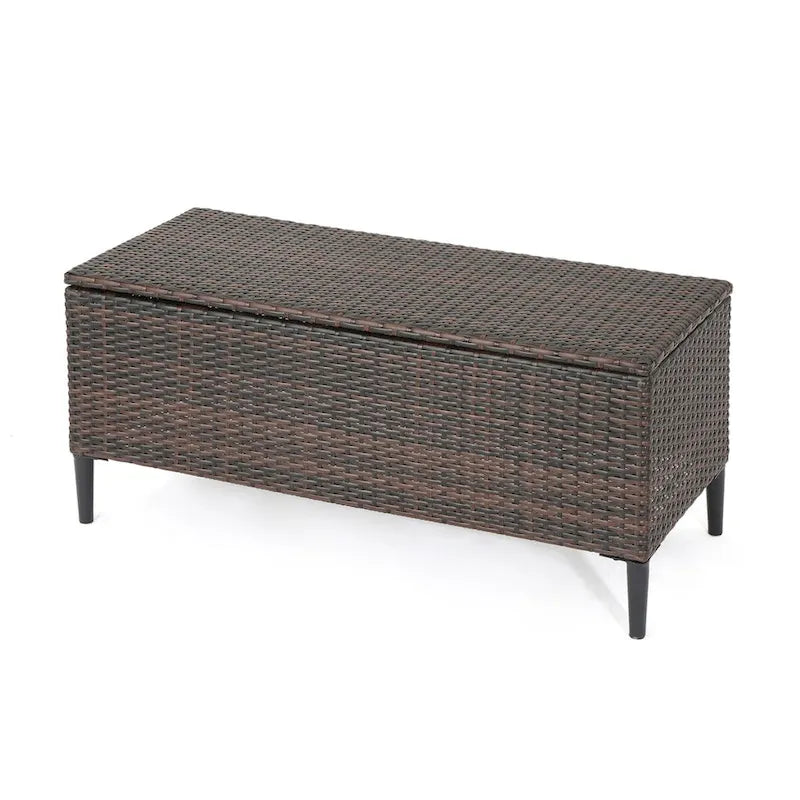 Rattan Storage Bench