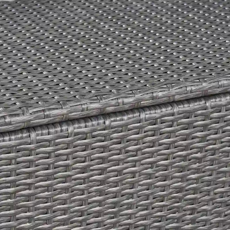 Rattan Storage Bench