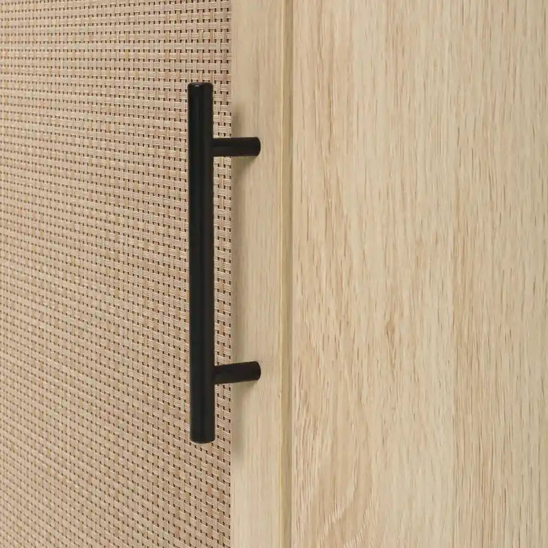 Corner cabinet ,Rattan door,Freestanding Corner Tables For Small Spaces, Corner Shelf Stand For Living Room