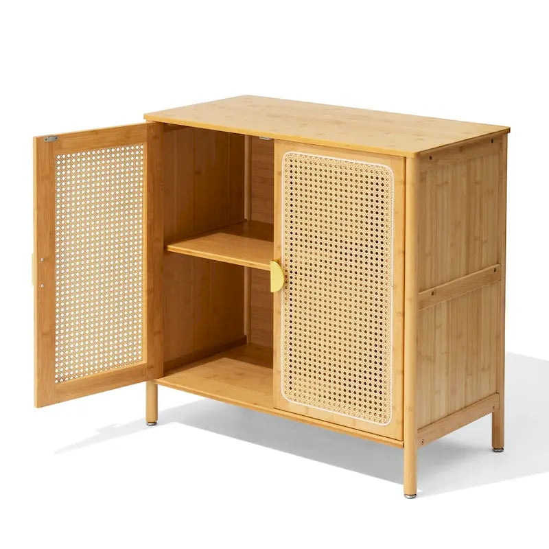VredHom 2-Door Buffet Sideboard Storage Cabinet - 31.9 in W * 16.1 in D * 31.1 in H