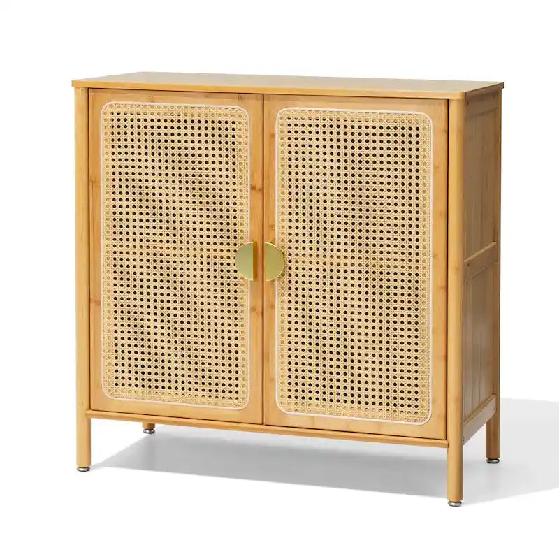 VredHom 2-Door Buffet Sideboard Storage Cabinet - 31.9 in W * 16.1 in D * 31.1 in H