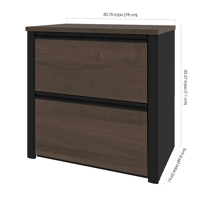Bestar Connexion 31W 2 Drawer Lateral File Cabinet by Bestar.