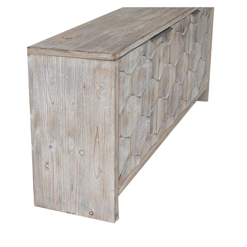 Accent Cabinet Farmhouse Style Wooden Cabinet Sideboard Buffet