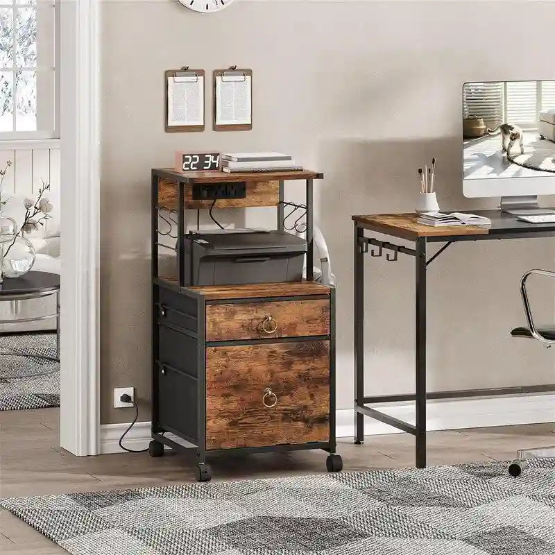 2-Drawer File Cabinet
